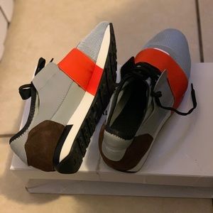 balenciaga race runners womens purple